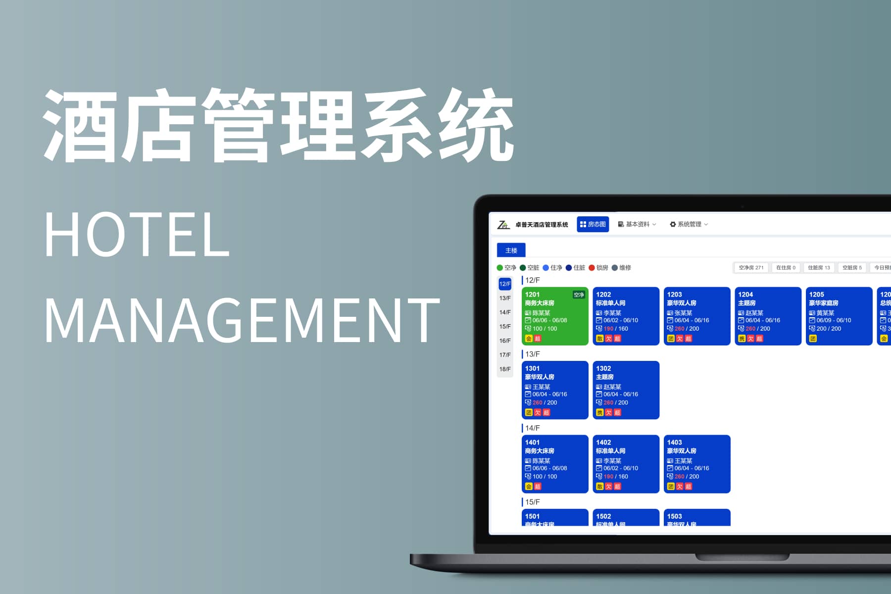 酒店管理系統(tǒng)